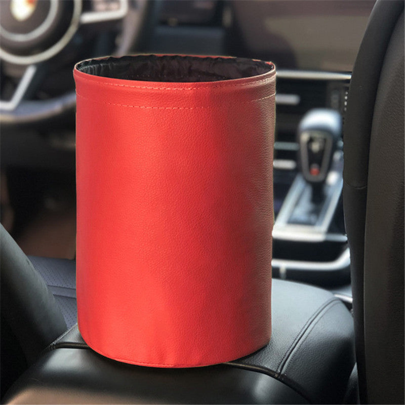 car trash can