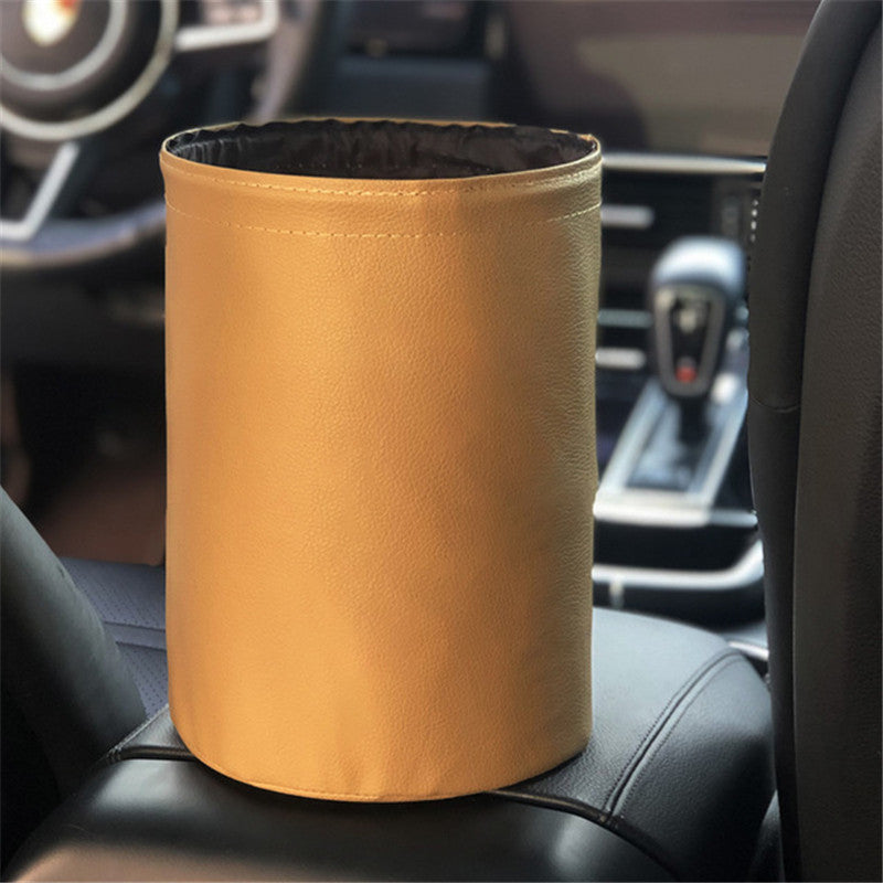 car trash can